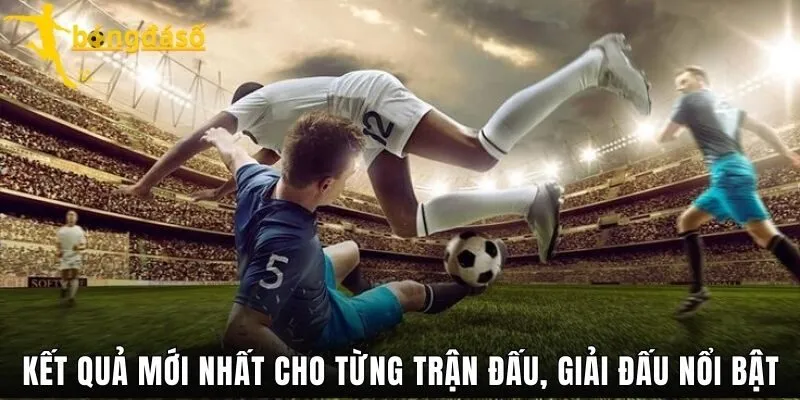 Kết quả mới nhất cho từng trận đấu, giải đấu nổi bật
